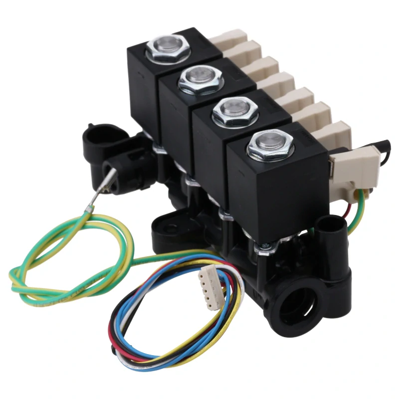 Blok magnetických ventilů pro kávovary Saeco GranAroma SM6xxx a Xelsis SM8xxx.