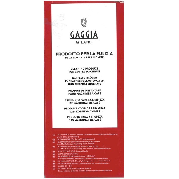 Gaggia RI9125 čistící tablety